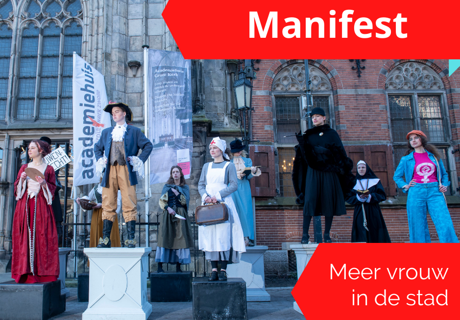 Manifest ‘Meer vrouw in de stad’